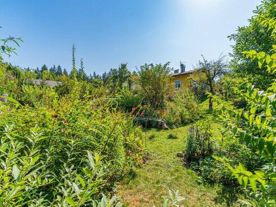 Kompaktes Sanierungshaus auf großzügigem Baugrundstück in sonniger, fußläufiger/ zentrumsnaher Lage