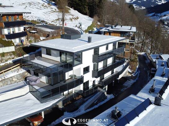 Exklusive Neubau Penthousewohnung in Saalbach / Hinterglemm, gegenüber vom Zwölferkogel, Hanglage mit unverbaubarem Aus…