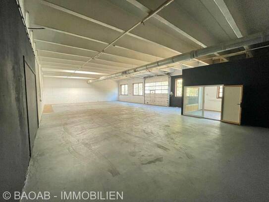 Werkstatt/Lagerhalle | 234m² | TOP Lage | Parkmöglichkeiten | Bürokomplex | Rolltor