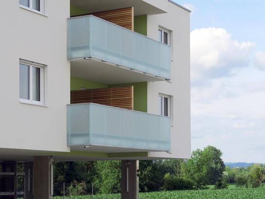 Provisionsfreie schicke Singlewohnung mit Komplettküche, Südbalkon, Carport