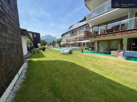 Moderne Gartenwohnung mit Poolbenutzung