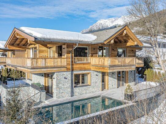 Luxuschalet mit Pool in Toplage am Fuße des Wilden Kaiser