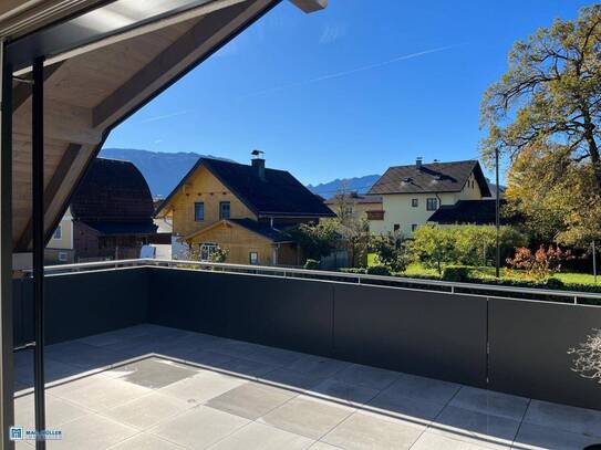 ON TOP - Extravagante 4-Zimmer-Wohnung mit XXL-Dachterrasse - Edelneubau Wals-Grünau