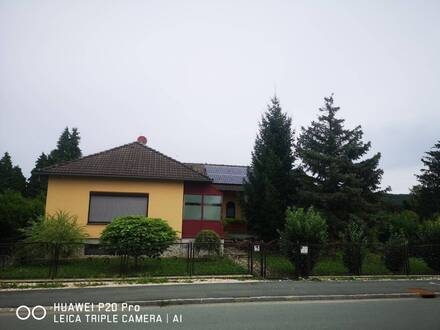 Einfamilienhaus mit Garten, Terrasse, Wintergarten, Nähe Oberwart