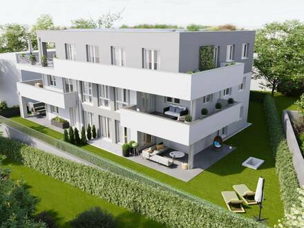 Kirchdorf an der Krems: Erstbezug 3-Zimmer-Wohnung mit großem Garten & 2 Stellplätzen