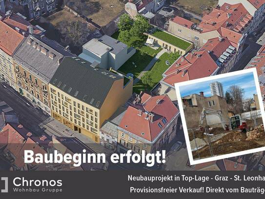 AKTION! Kaufnebenkosten sparen! Graz St.Leonhard! Perfekte 2-Zimmerwohnung in Uni-Nähe! Ideal für Anleger!