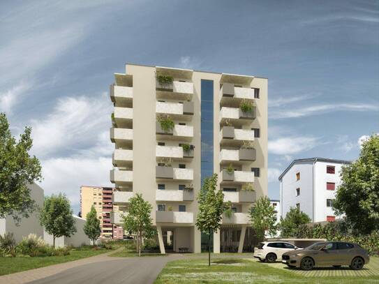 CITY LIFE KLAGENFURT - Panoramablick - 51m² Südbalkon