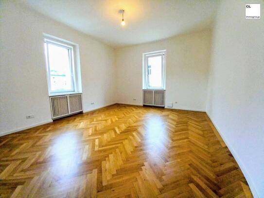 Helles, schön und zentral gelegenes 45m² Büro im Andräviertel (Salzburg Stadt); 2 Räume (+Abstellraum, Vorzimmer, WC)