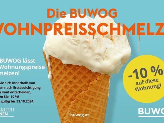 -10% BUWOG WOHNPREISSCHMELZE! PROVISIONSFREI VOM EIGENTÜMER! UNSANIERTE 3-ZIMMER MIT LOGGIA NÄHE SCHLOSS IN SCHWECHAT!