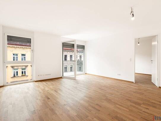 JETZT PROVISIONSFREI | ERSTBEZUG | 2-Zimmer Neubau mit Balkon | Fernwärme | TG-Stellplatz optional | Nachhaltiges Wohnb…