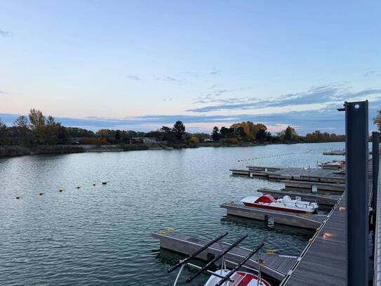 Luxuriöses Wohnen an der Donau mit privatem Badesteg, Sauna und Fitnessbereich!