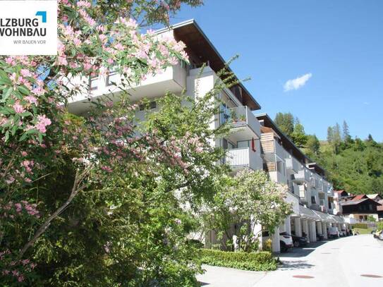 ÜBER DEN DÄCHERN VON SCHWARZACH! Geförderte 3-Zimmerwohnung mit Balkon und Tiefgaragenplatz! Mit hoher Wohnbeihilfe