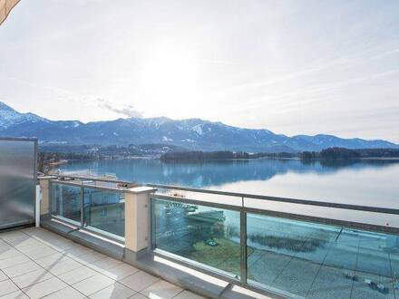 Eine Symbiose aus Luxus und Wohlfühlen – Penthouse direkt am Faaker See mit Seezugang