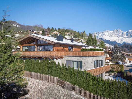 Einzigartiges Luxus-Chalet mit 360°-Bergpanorama