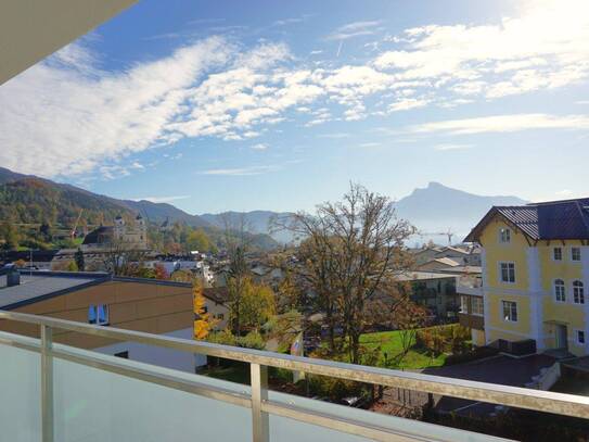 Moderne 3 1/2 Zimmer Wohnung mit Einzelgarage zu vermieten - Zentrumsnähe Mondsee mit Seeblick