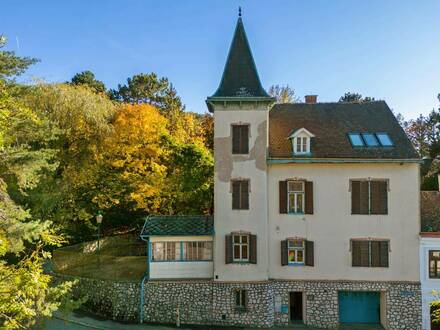 Historisches Anwesen mit Panoramablick auf Stift Klosterneuburg