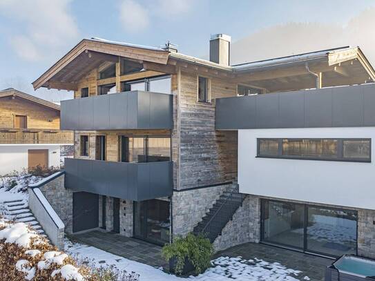 Luxusvilla mit Kaiserblick in Toplage nahe dem Skilift