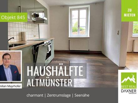 Altmünster: Haushälfte in Zentrumslage und Seenähe zu vermieten