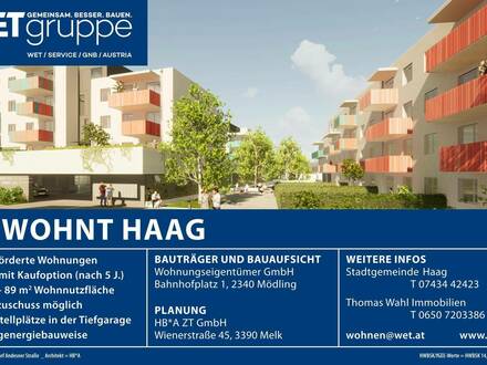 Haag | gefördert | Miete mit Kaufoption | ca. 89 m²