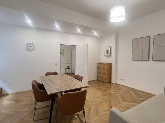 # SQ - MÖBELIERTE 2 ZIMMER N NÄHE U2 TABORSTRASSE/AUGARTEN - BLUMAUERGASSE