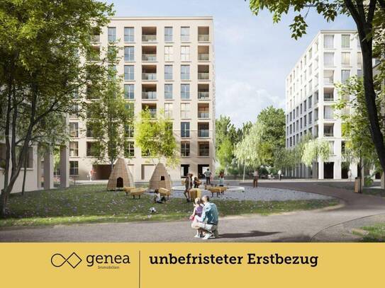 UNBEFRISTET | ERSTBEZUG | 6.OG – Entspannen am Flussufer in Ihrer neuen Wohnung