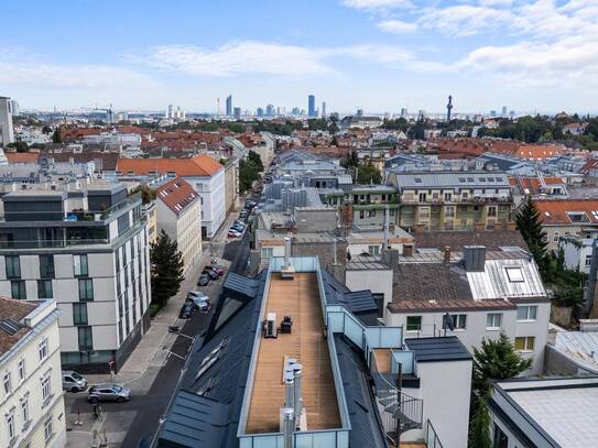 3-Zimmer Dachgeschosswohnung mit beeindruckender Panoramaterrasse