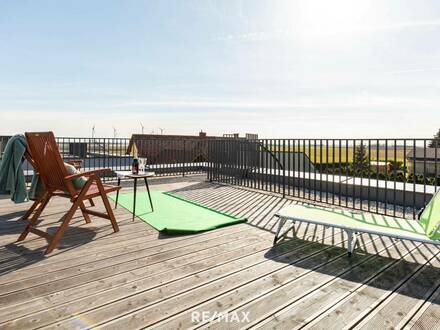 Neubau BELAGSFERTIG: Moderne Doppelhaushälfte mit DACHTERRASSE