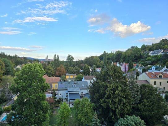 Klosterneuburg - Fernblick! Balkonwohnung in Grünlage