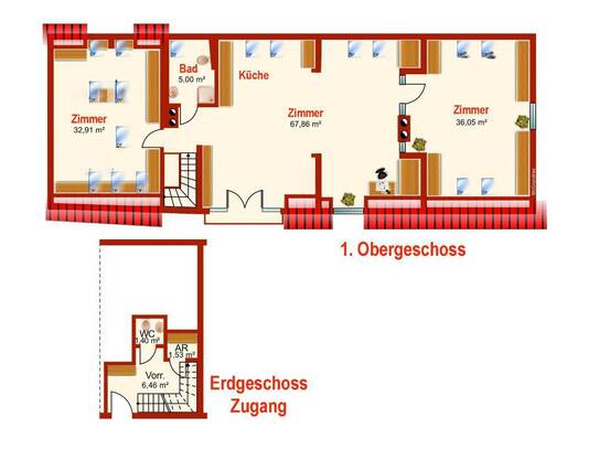 Helle, schöne Wohnung, mit 5 Parkplätzen, in Graz St. Peter