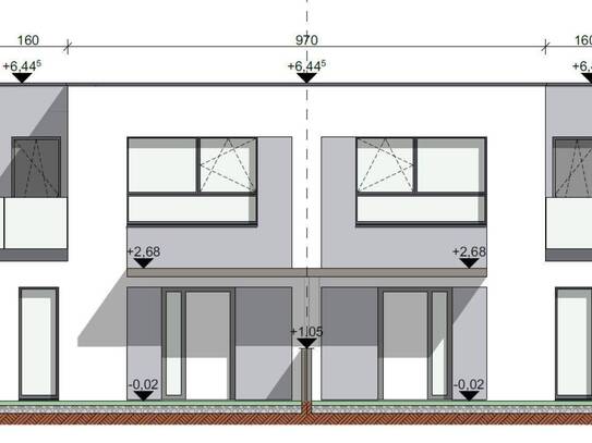 "Wohntraum" Rohbau mit Fenster Doppelhaushälfte in perfekter Wohnlage