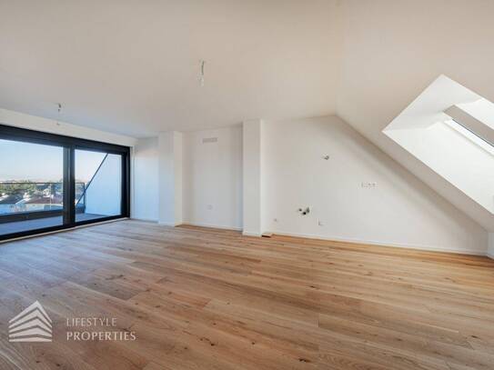 Erstbezug! Exklusive Penthouse - Wohnung mit zwei Dachterrassen, Nähe Marchfeldkanal