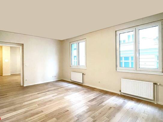 GROSSE NEUGASSE - MODERNE NEUBAUWOHNUNGEN - ab 32 - 61 m² WFL - RENOVIERTES ERSTKLASSIGES HAUS - GRÜNBLICK - TIEFGARAGE…