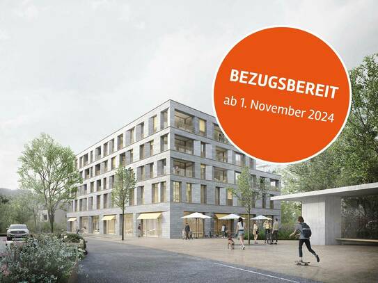 Neubau: Exklusive 3-Zimmer-Wohnung mit einmaligem Ausblick übers Rheintal