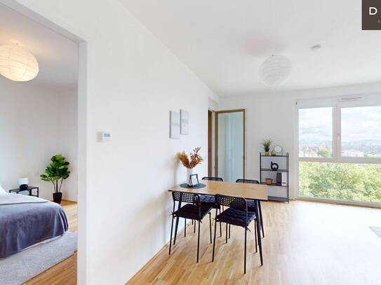 CHARMANTE ECKWOHNUNG | 1. MONAT MIETFREI | 2 ZIMMER | BALKON | REININGHAUSPARK | GRAZER HAUPTBAHNHOF