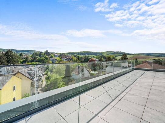 Erstbezug: Top Dachgeschosswohnung mit ca. 66 m² Dachterrasse