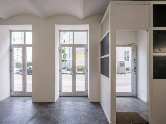 ab sofort in der Skodagasse: rd. 140 m² großes Geschäftslokal/Büro/Praxis - KEINE Gastronomie ! **