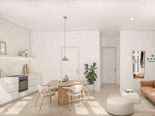 MINI FLATS: Stilvolles Studioapartment nahe Wien Mitte