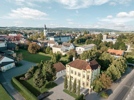 Renovierte Jugendstil Villa mit Bauland in Thermenregion Loipersdorf - PROVISIONSFREI!