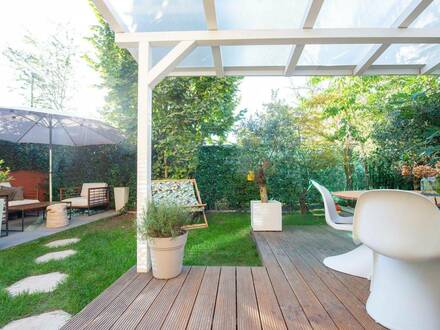 Maxglan: Hochwertige Gartenwohnung in ruhiger Lage und attraktivem Raumkonzept