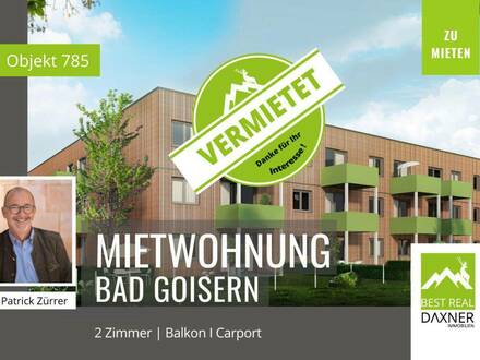 Vermietet! 2 Zimmerwohnung zur Miete - Bad Goisern / Steeg