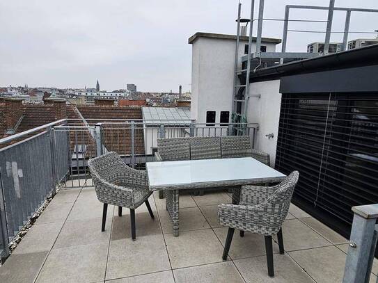 Dachgeschoßmaisonette mit Blick über Wien