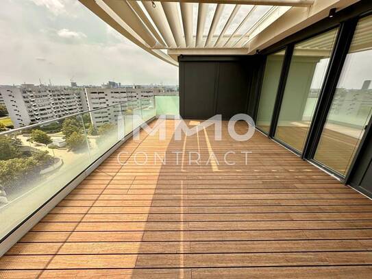 Atemberaubender Ausblick von einer großen Terrasse! Traumwohnung mit viel Licht und Freiraum