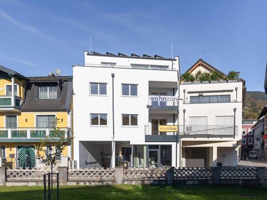 BEZUGSFERTIG mitten in Mondsee: Moderne 3-Zimmer-Wohnung mit Balkon und Tiefgarage!