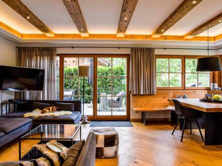 4 Zimmer Luxus Gartenwohnung in der Nähe vom Golfplatz in Ellmau am Wilden Kaiser