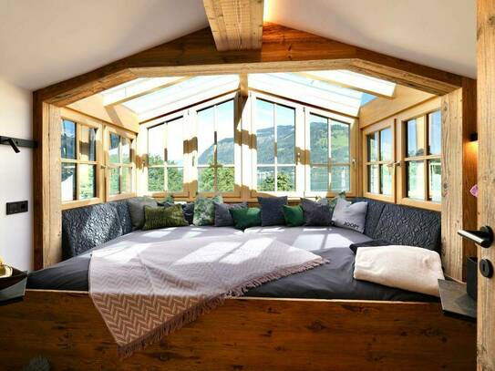 Urbane Dachgeschoss-Maisonette mit Luxusausstattung und Seeblick - Touristische Nutzung möglich!