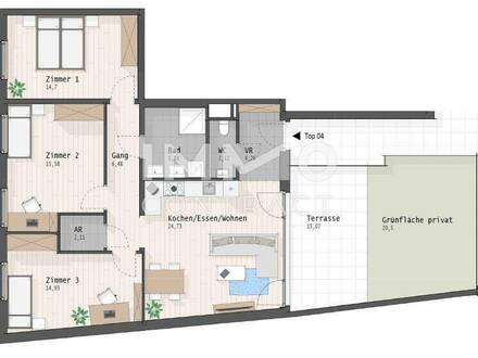 "s'Platzerl" - 4-Zimmer-Anlagewohnung mit Terrasse und Garten