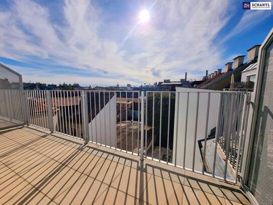 WOW! Wohnen im Dachgeschoss mit Fernblick! Traumhaft saniertes Altbauhaus + Hofseitige Terrasse + Tolle Infrastruktur u…