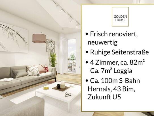 Familienfreundliche Maisonette mit flexiblem Grundriss !