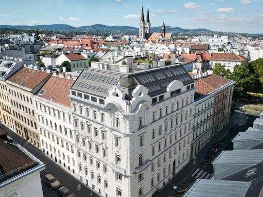 NEUES ZUHAUSE IM DACHGESCHOSS: Erstbezüge mit Terrasse und Balkon beim Sobieskiplatz!