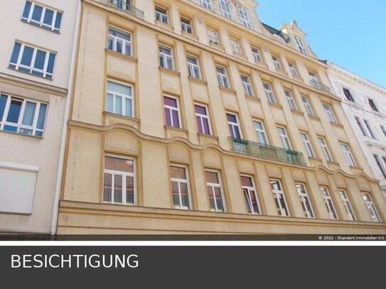 ruhiges Altbaubüro mit Balkon nahe U3-Neubaugasse